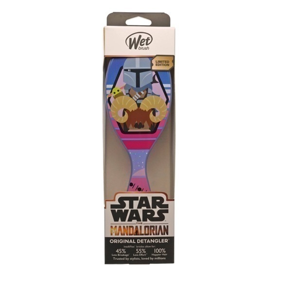 STAR WARS  The Mandalorian Original hair detangler Wet brush limited edition - Picture 1 of 8
